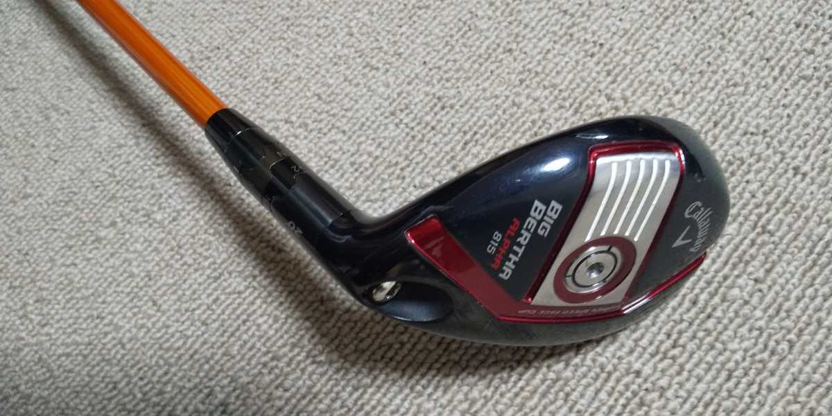 赤字超特価，最新作 Callaway Big Bertha815 3UT20&deg; ツアーAD DI-75X ヘッドカバー付(キャロウエイ)｜売買されたオークション情報、yahooの商品情報をアーカイブ公開 - オークファン 男性右きき用