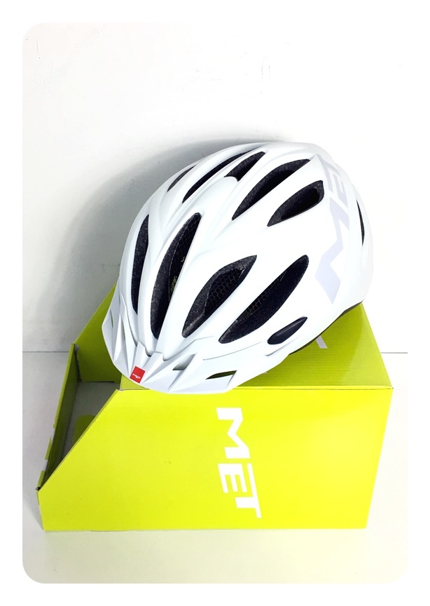  MET メット 20MILES 20マイルス ヘルメット サイズL 58-62cm 2013年 ホワイト(Lサイズ)｜売買されたオークション情報、yahooの商品情報をアーカイブ公開 - オークファン 大人用