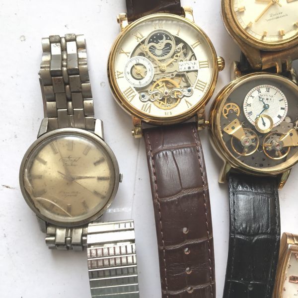 ブランド まとめ 9本 ジャンク GaGaMilano OMEGA 4°C 公式 時計 b10570