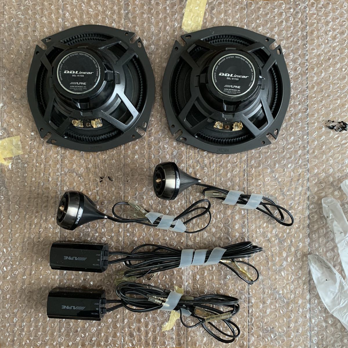 ALPINE DDL-R170S 17cm アルパイン セパレート アルパイン(ALPINE