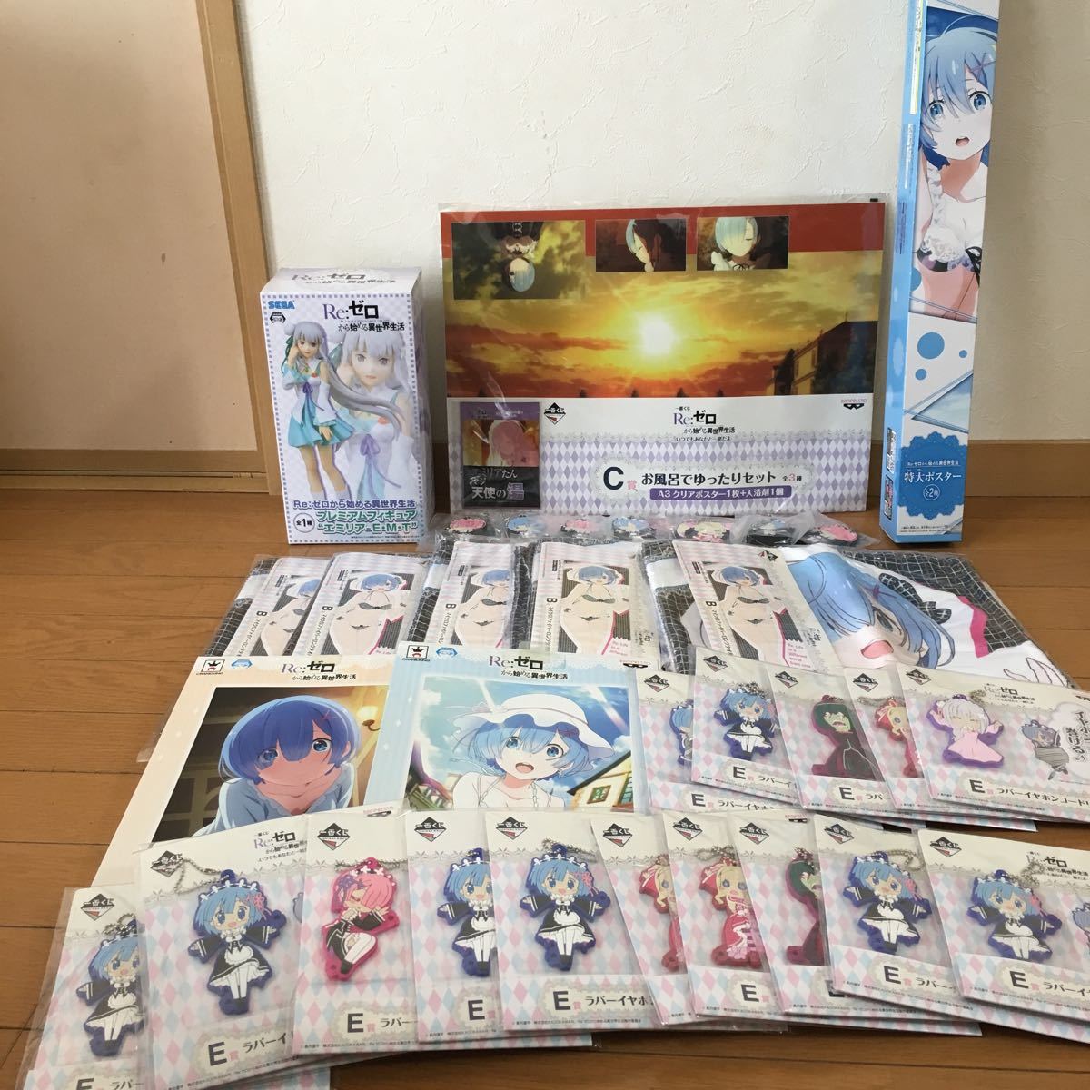 一番くじ Re:ゼロから始める異世界生活 ～冬に舞い降りた少女たち Re
