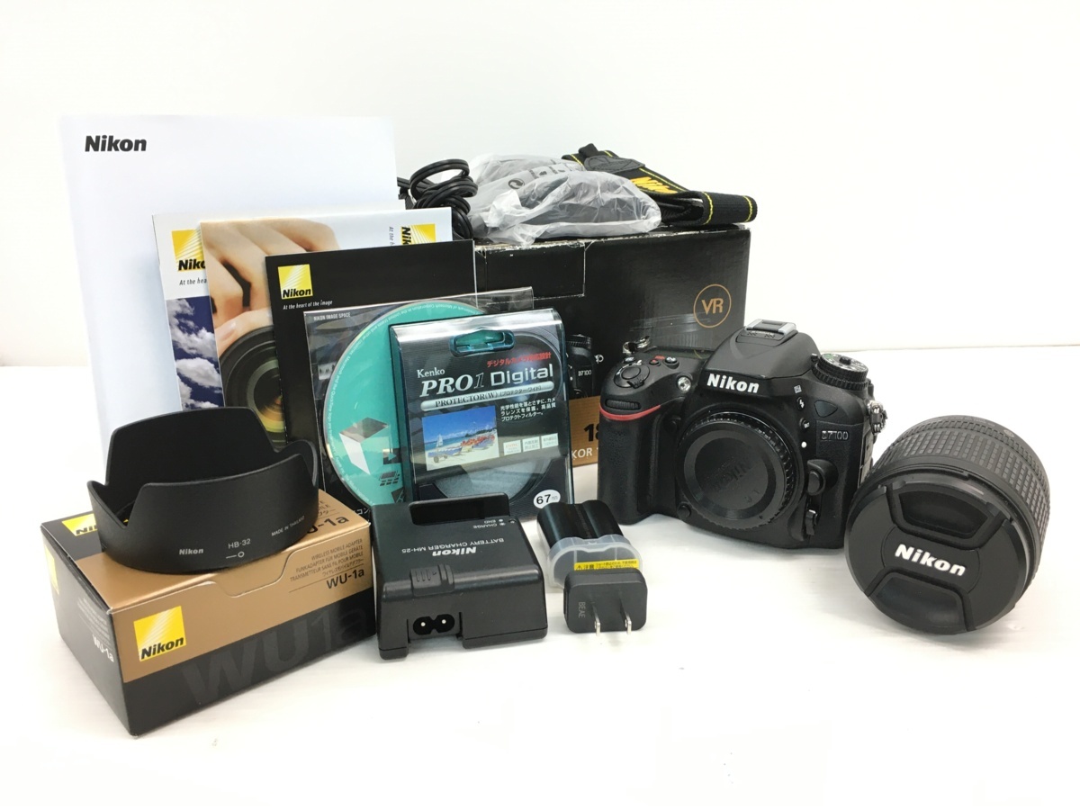 カメラ Nikon D7100 ニコン一眼レフカメラ本体+レンズ2本+専用バック付
