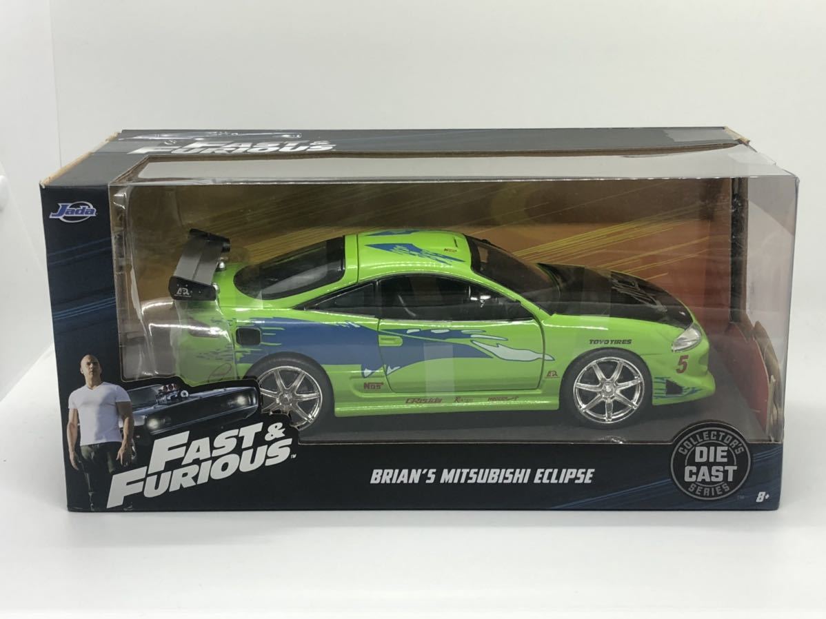 即決有☆JADA TOYS 1/24 FAST&FURIOUS Brian's MITSUBISHI ECLIPSE