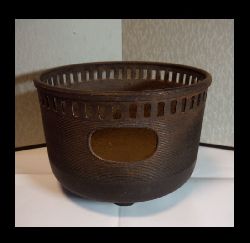 鉄製】○煎茶瓶掛○風炉○涼炉○鉄瓶火鉢○茶道具○