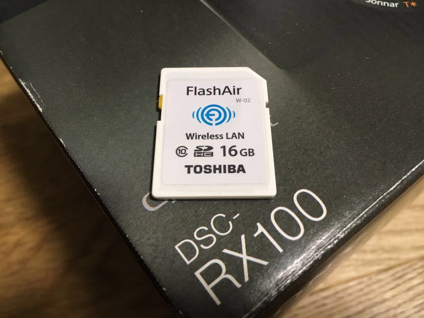 【美品】Sony DSC-RX100 動作良好 FlashAir 16GB付き ソニー Sony Cyber Shot DSC-RX100 【SDカード FlashAir 16GB付き