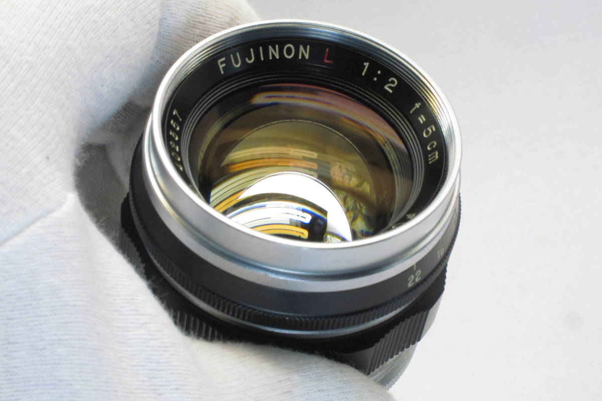 希少 FUJINON L 1:2 f=5cm FUJI PHOTO FILM CO ライカLマウント