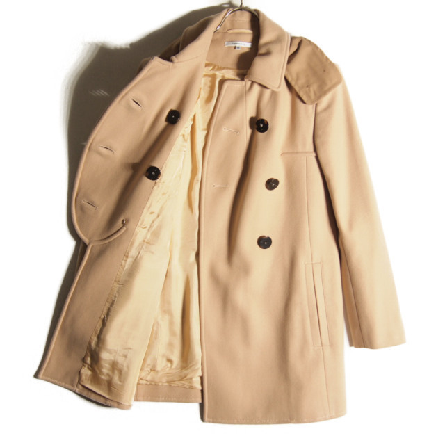 A9166h18 ▽CARVEN カルヴェン▽ キャンバスフード付き ウール 