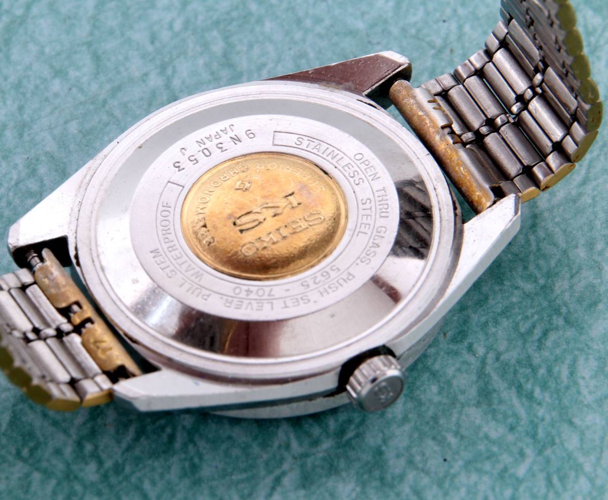 動作品】セイコー SEIKO KS 5625-7040 自動巻 ハイビート メダリオン 
