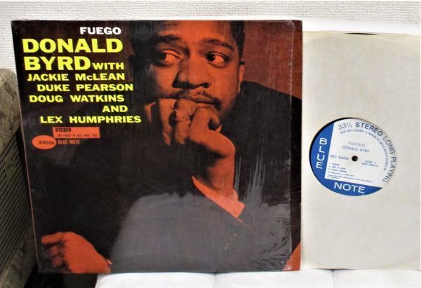 Jazz LP ★ Donald Byrd Fuego [ US Blue Note BST 84026 (UNITED ARTISTS)] RVC STEREO 刻印 Fuego Donald Blue 0 BST ミュージック