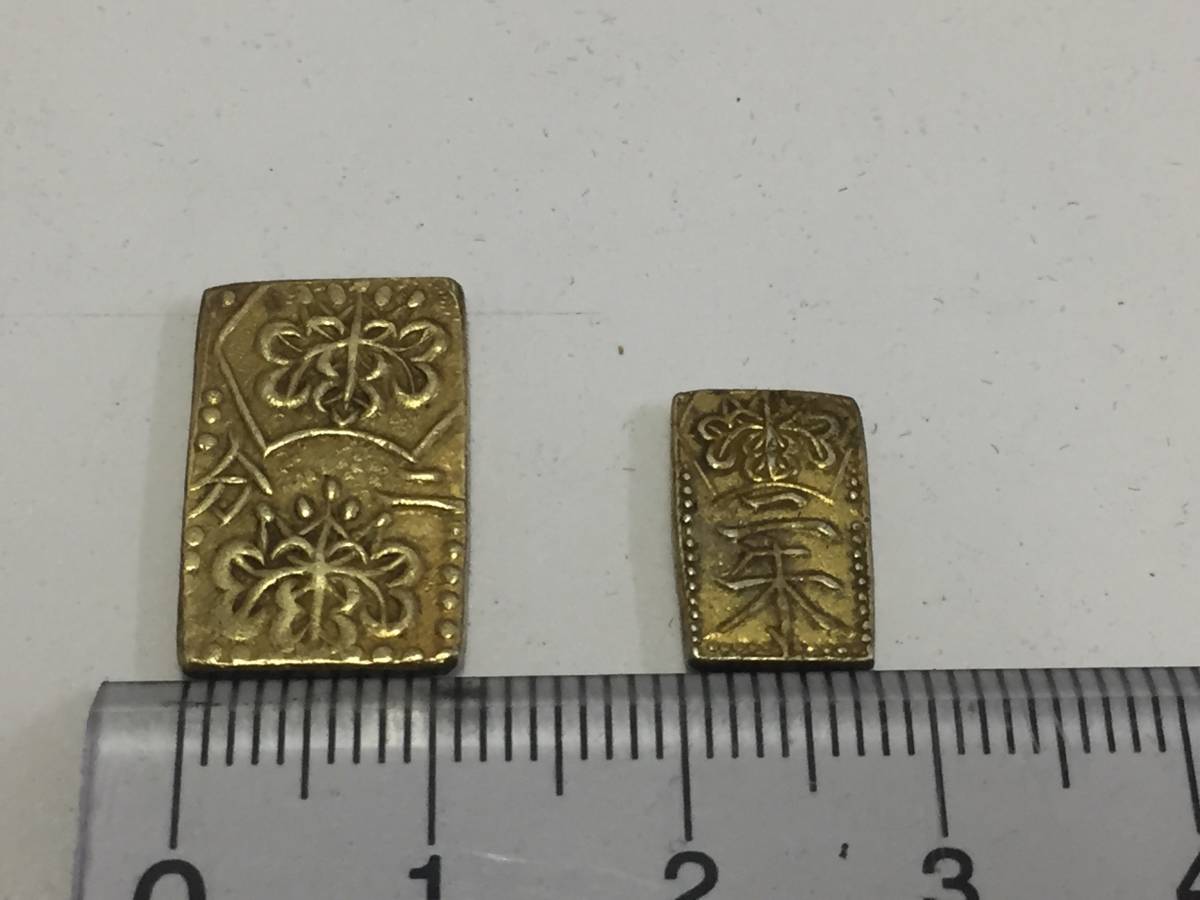 10874 二分金・二朱金 セット ※真贋不明 - 二分判金の価値を全種解説