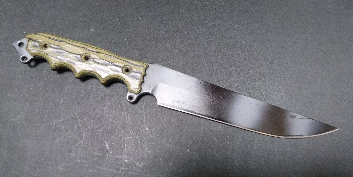 Busse Argonne Combat Assault - Knives ナイフ ビューシーコンバット Knives, Collector Attack Knife | Custom Arizona Grey