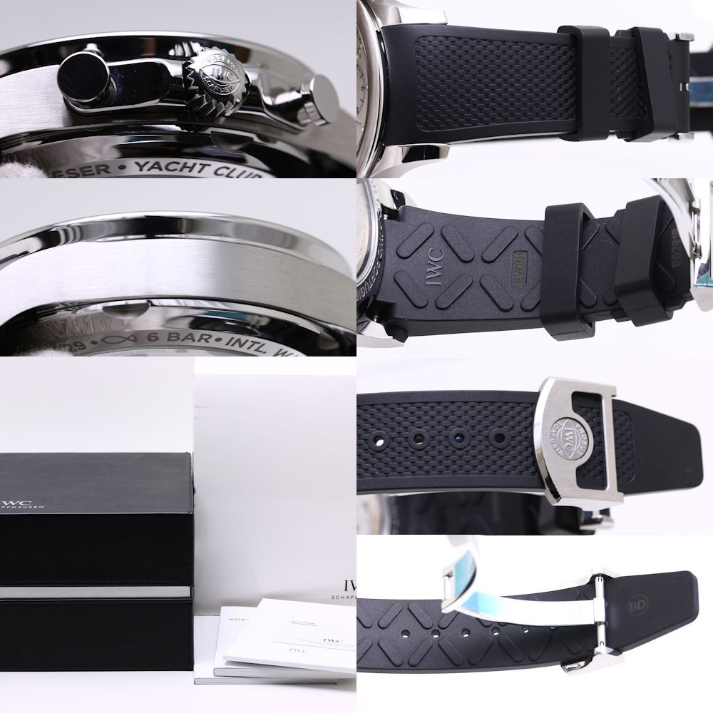 ヨットクラブ ポルトギーゼ IW390502 ポルトギーゼ・ヨットクラブ・クロノグラフ 今日のIWCはポルトギーゼ・ヨットクラブ・クロノグラフ ＩＷＣ IWC ポルトギーゼ ヨットクラブ IW390502 クロノグラフ メンズ オートマ フライバック 裏スケ シルバー文字盤 /36796 【中古】 腕時計