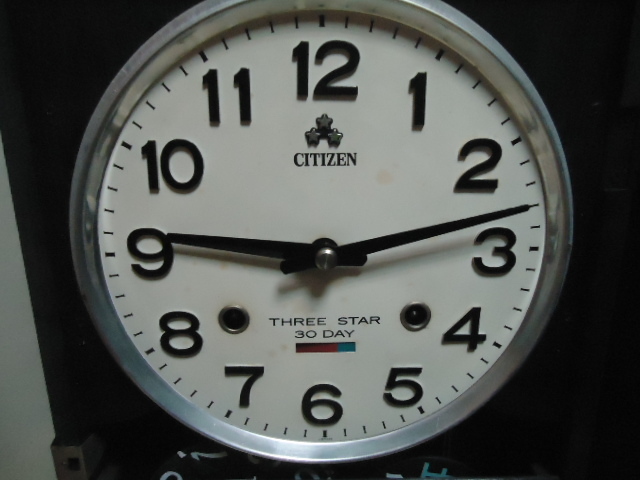 愛知時計 30DAY 30日巻き CITIZENのフリマアイテム一覧 表示 日付表示