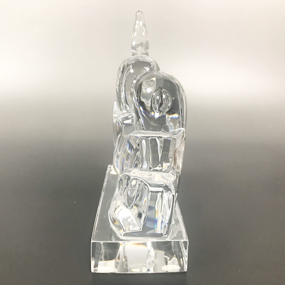 ☆希少品☆ バカラ Baccarat アールデコ 草原の鹿 クリスタル オブジェ