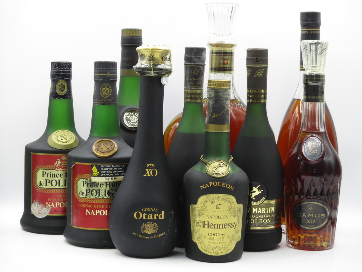 未開栓 古酒 コニャック ブランデー 希少1L 5本 セット