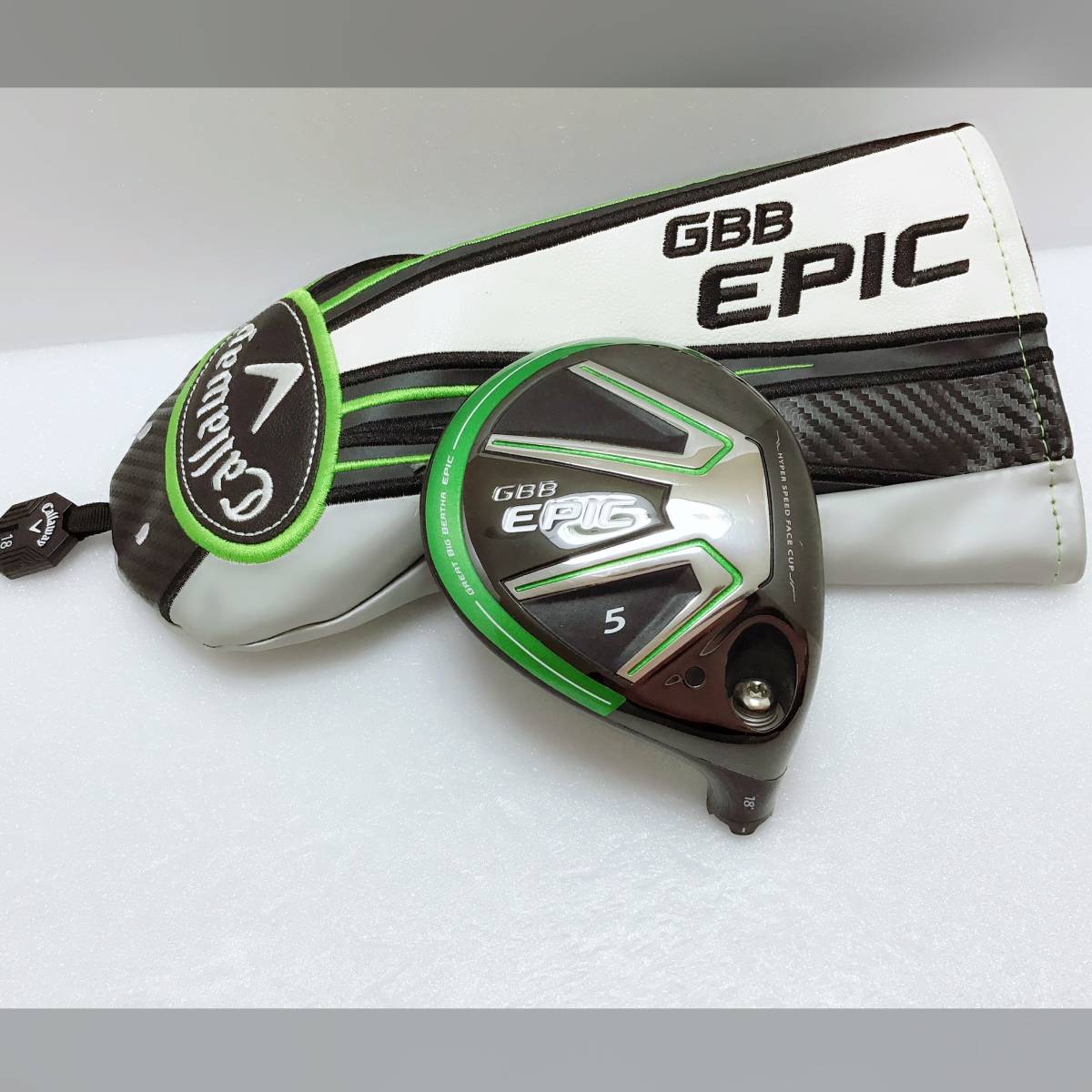 EPIC 5W キャロウェイ フェアウェイウッド SPEED USモデル エピックフラッシュ 中古キャロウェイ 0 ヘッド 5w FLASH 18度 epic Callaway ビッグバーサ