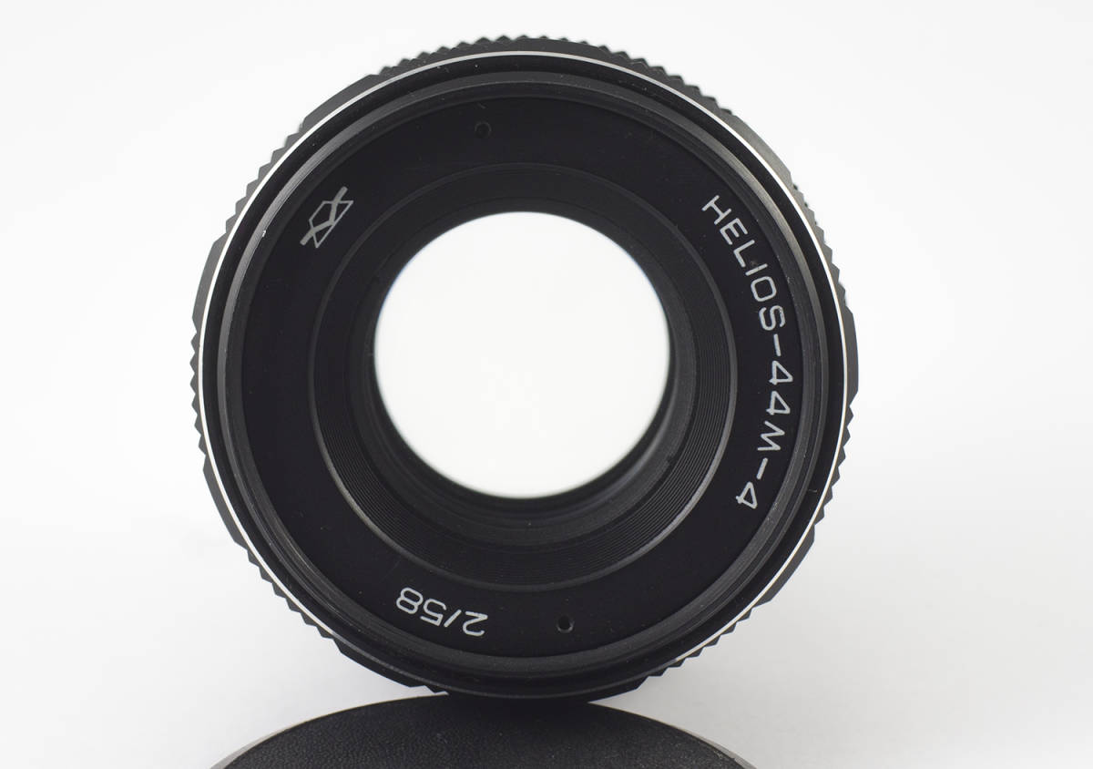 Helios 44M-4 ヘリオス F/2 58mm m42 一眼レフレンズ ★ ビオター BIOTAR タイプ +★ 極上！ 58mm Helios F2 mount Soviet-made F2ロシア語レンズ
