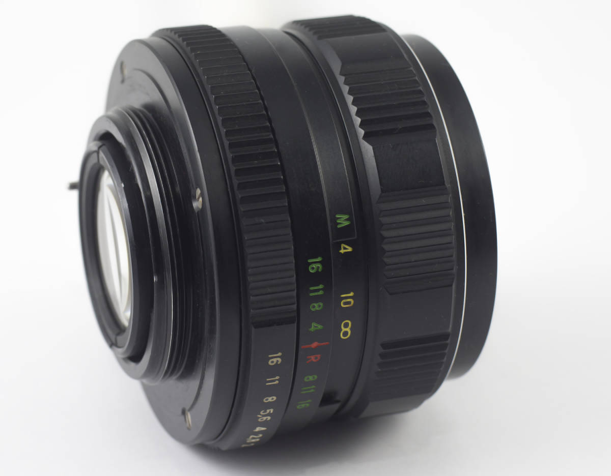 Helios 44M-4 ヘリオス F/2 58mm m42 一眼レフレンズ ★ ビオター BIOTAR タイプ +★ 極上！ 58mm Helios F2 mount Soviet-made F2ロシア語レンズ