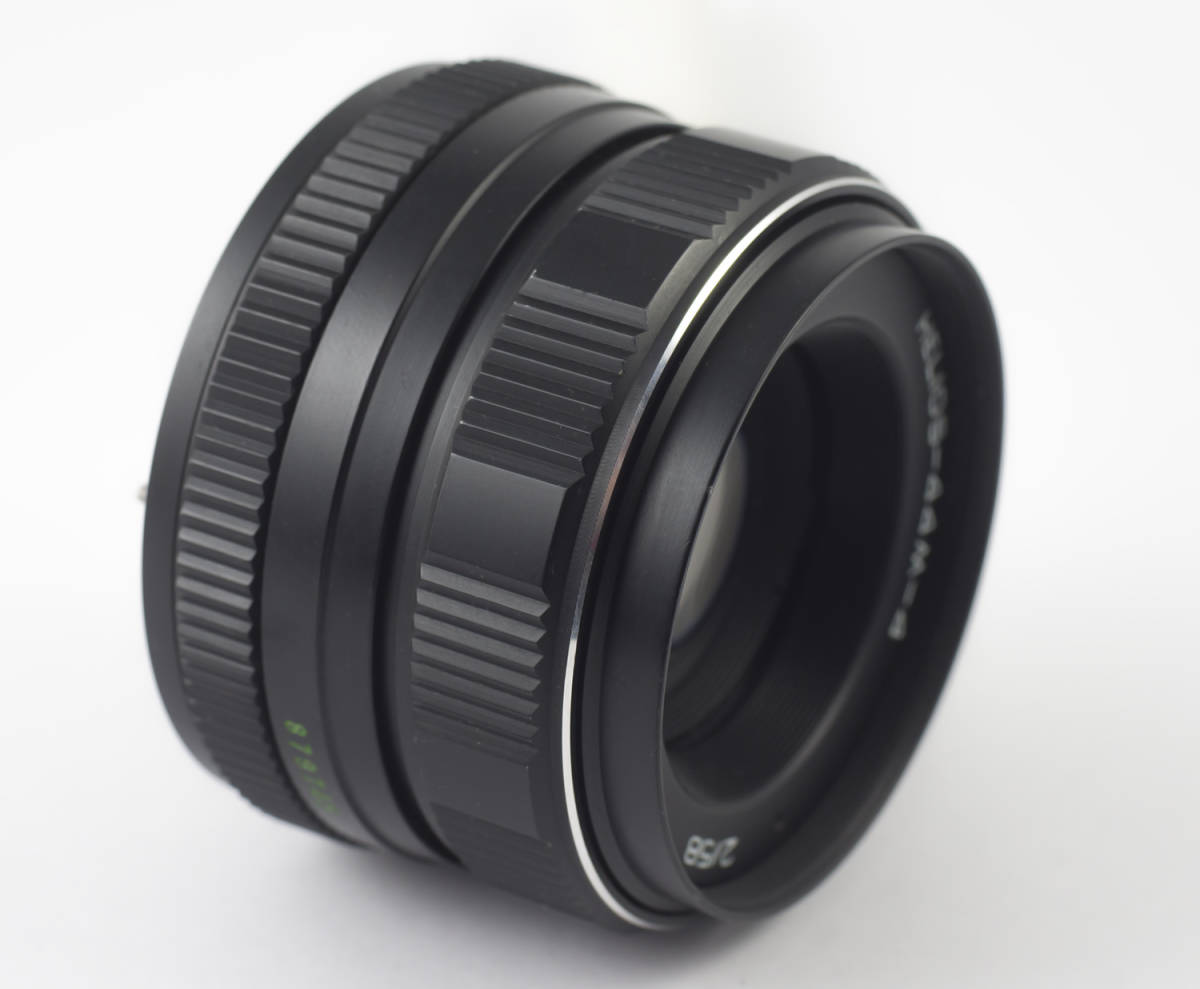 Helios 44M-4 ヘリオス F/2 58mm m42 一眼レフレンズ ★ ビオター BIOTAR タイプ +★ 極上！ 58mm Helios F2 mount Soviet-made F2ロシア語レンズ