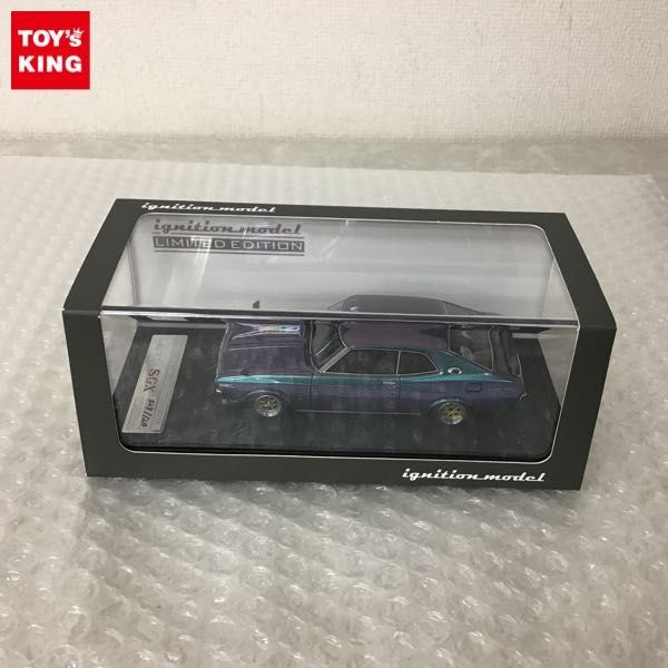 イグニッションモデル★日産ローレル2000SGX★ブラック1/43ミニカー送料込 1円～ イグニッションモデル 1/43 日産 ローレル 2000SGX C130