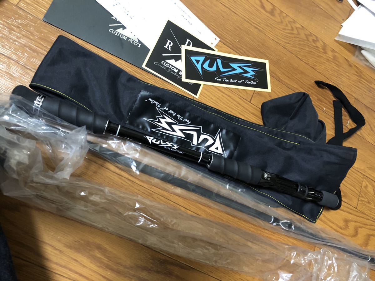  DRT PULSE パルス #1c 個人情報記載なし保証書付き ARTEX ディビジョン タイニークラッシュ(1ピースベイトロッド)｜売買されたオークション情報、yahooの商品情報をアーカイブ公開 - オークファン ルアーロッド