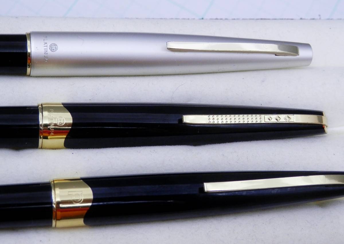 PLATINUM　ペン先18K・14K細字・14K万年筆　約33ｇ　現状品　売り切り_3