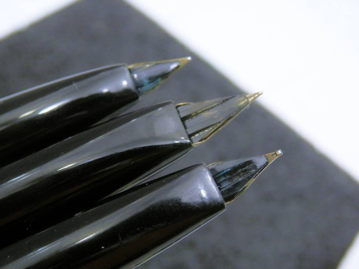 PLATINUM　ペン先18K・14K細字・14K万年筆　約33ｇ　現状品　売り切り_6