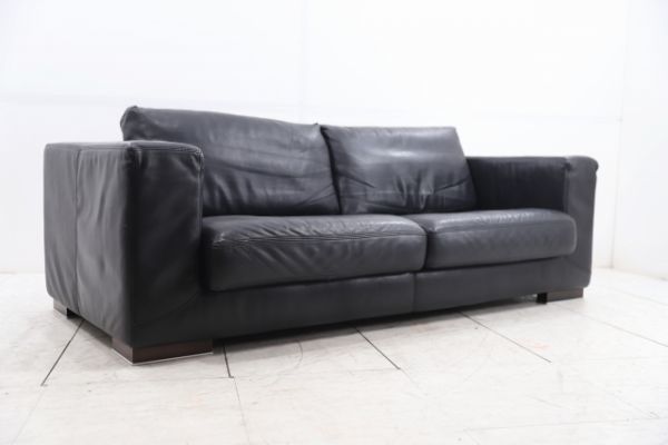 イタリア製 総本革 incanto Divani 2.5シーターソファ トリプルソファ