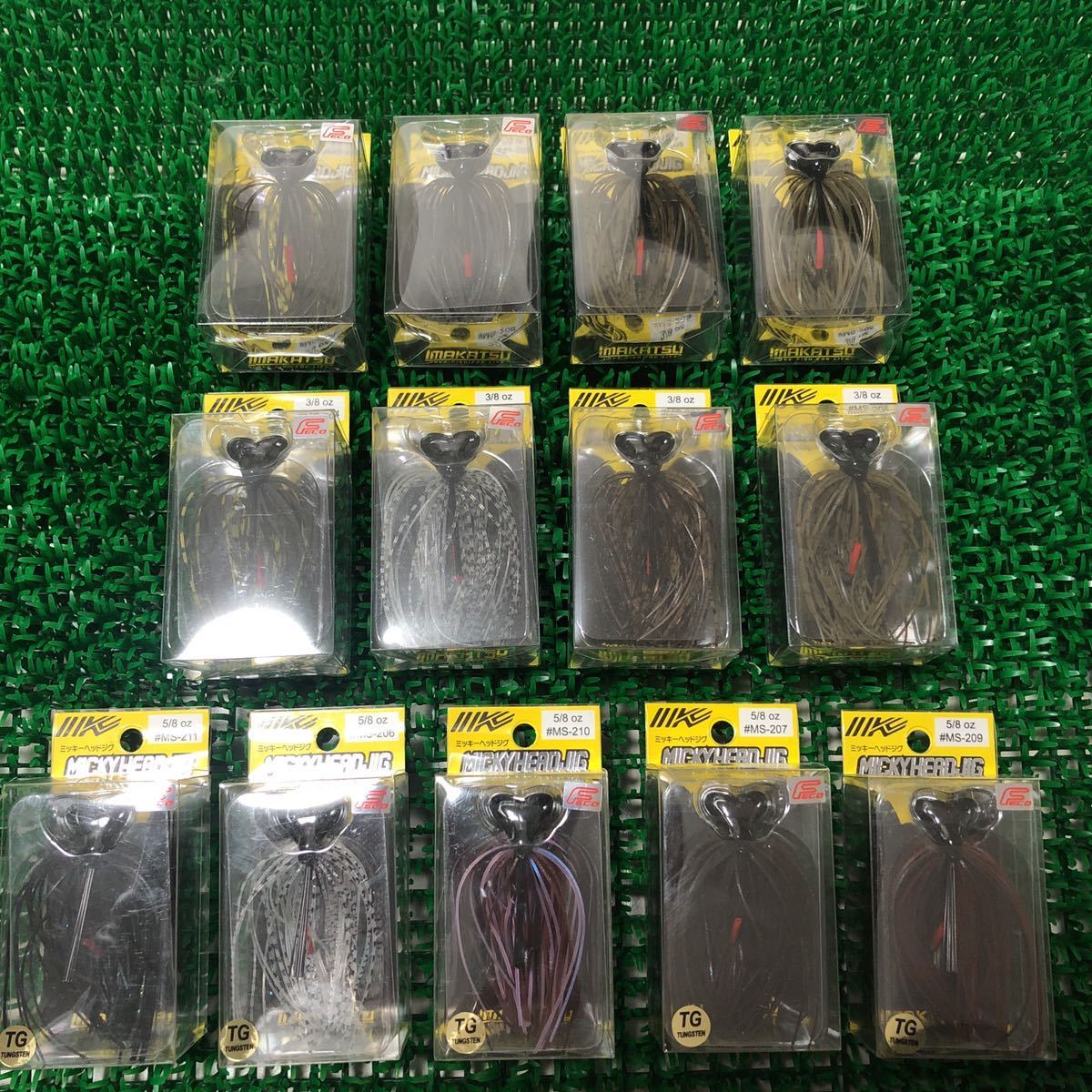  イマカツ ミッキーヘッドジグ 1/2oz 3/8oz 5/8oz 13個セット(ラバージグ)｜売買されたオークション情報、yahooの商品情報をアーカイブ公開 - オークファン 淡水