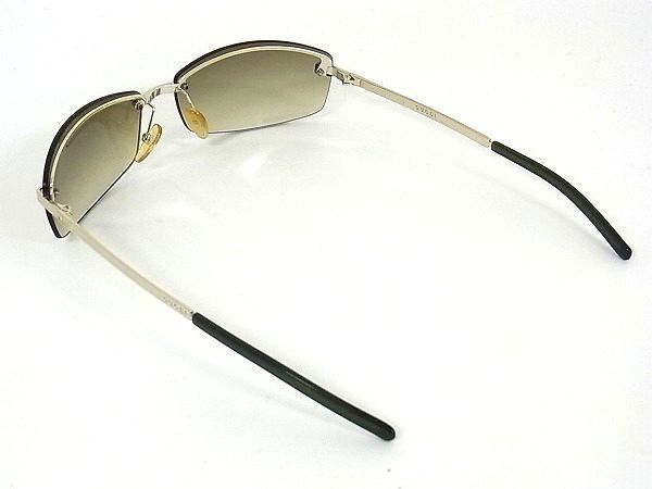 1円 □極美品□ GUCCI グッチ ロゴ デザインサングラス メガネ