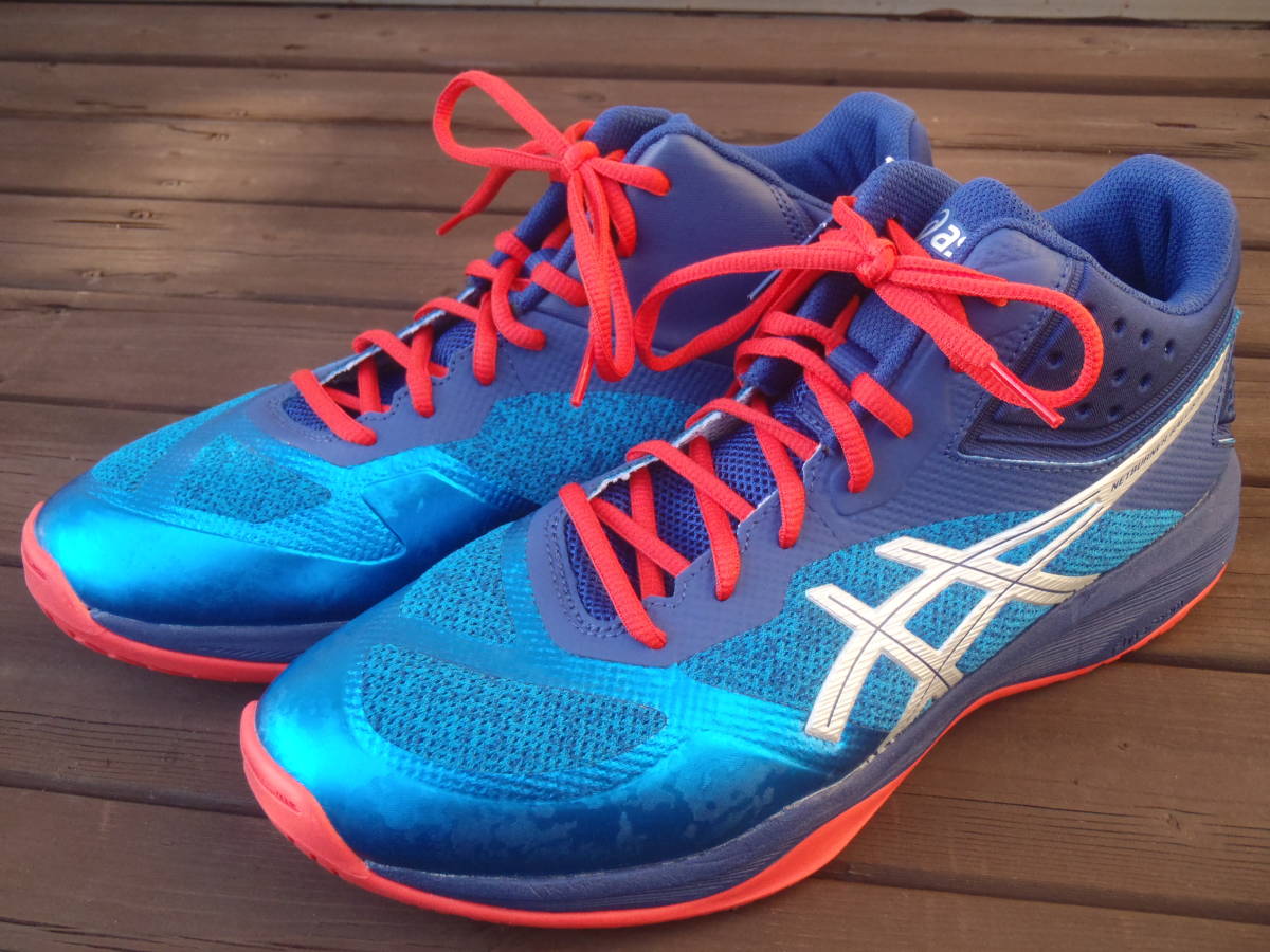 定番人気，低価 アシックス ハイカットバレーボールシューズ 28cm NETBURNER BALLISTIC FF MT ASICS エアロビクス スタジオレッスン ブレイクダンス(28.0cm)｜売買されたオークション情報、yahooの商品情報をアーカイブ 28.0cm