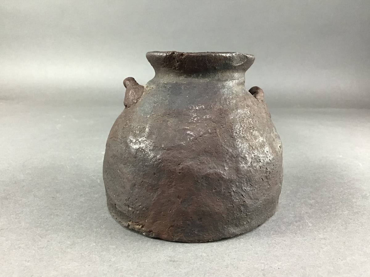 陶元謹製常滑焼朱泥≪茶入茶心壺茶壷茶壺≫松図彫 常滑焼 道具 朱泥