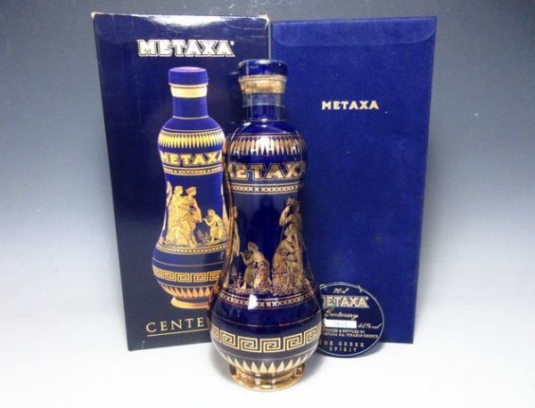 メタクサ METAXA 陶器ボトル ブランデー｜Yahoo 古酒 3本セット