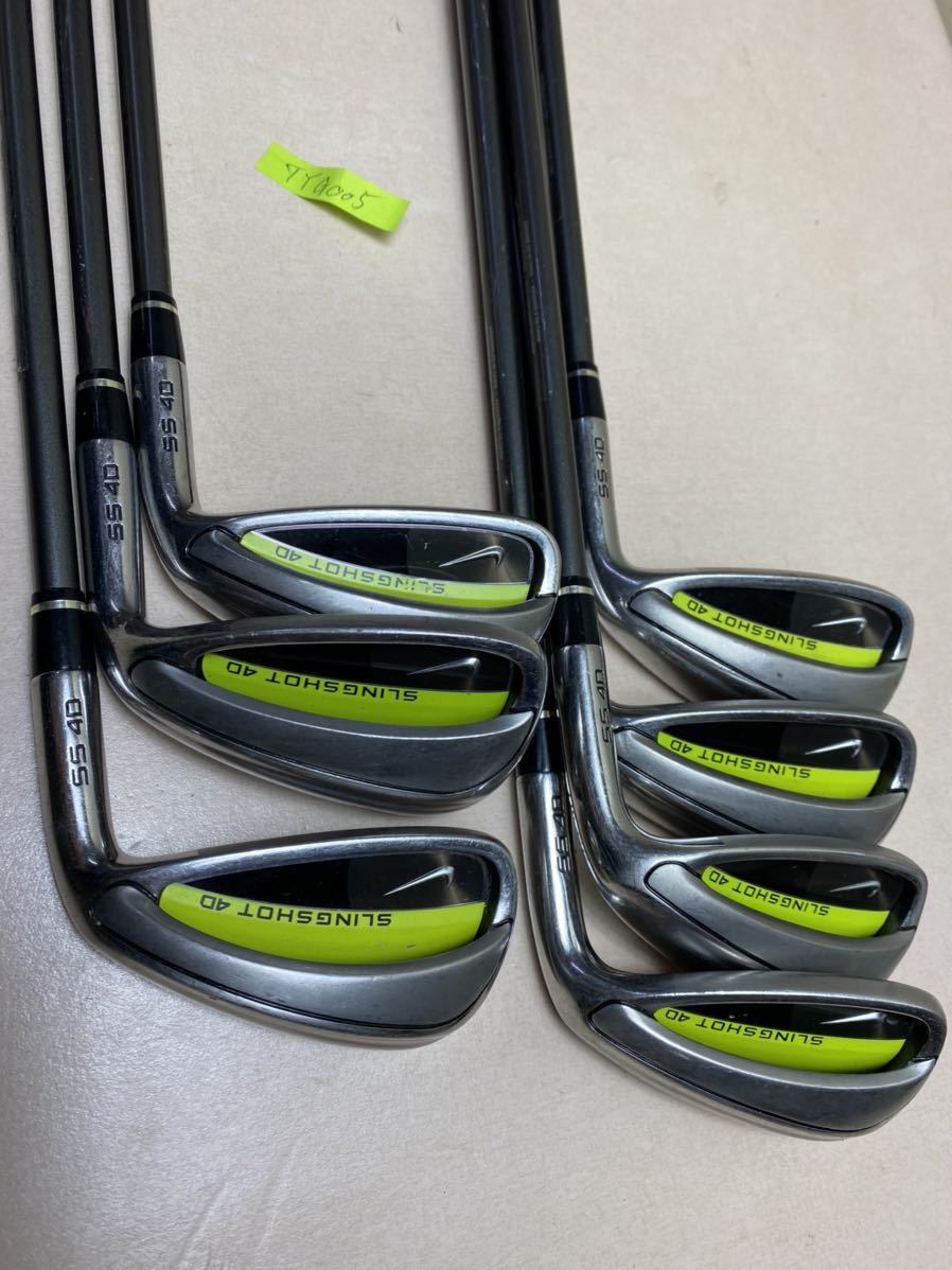 人気SALE，お得 TYG005: NIKE SLINGSHOT 4D SS4D ゴルフクラブ アイアン 7本セット W レディース(アイアン)｜売買されたオークション情報、yahooの商品情報をアーカイブ公開 - オークファン 女性右きき用