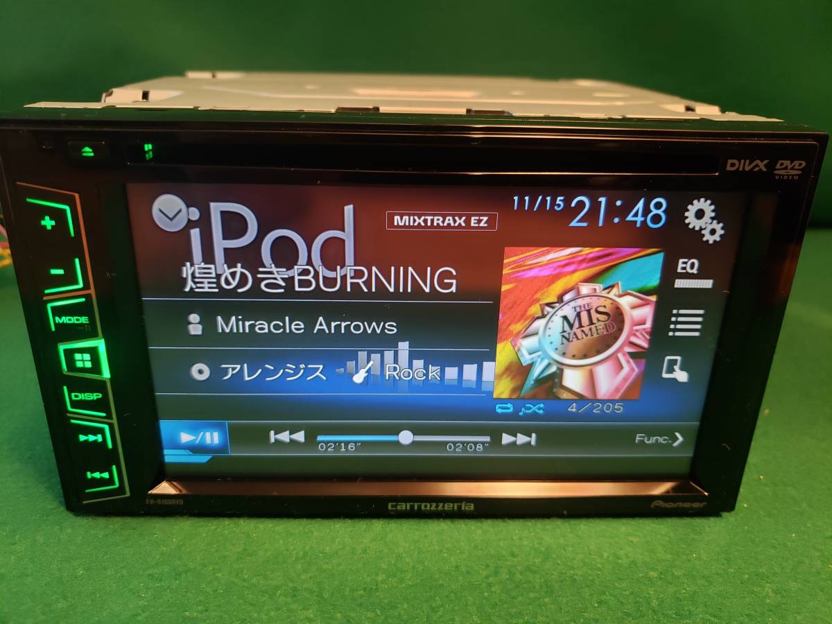 品質保証，送料無料 カロッツェリア FH-6100DVD 6.2V型ワイドVGAモニター/DVD-V/VCD/CD/USB/チューナー DSPメインユニット(DVDプレイヤー)｜売買されたオークション情報、yahooの商品情報をアーカイブ公開 - オークファン DVDプレイヤー