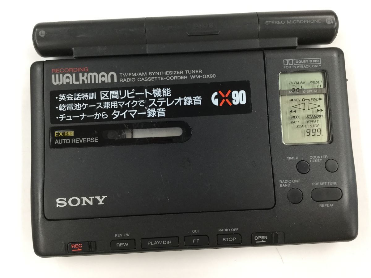 6662W] SONY WM-GX90 カセットプレーヤー・ウォークマン◇ジャンク品