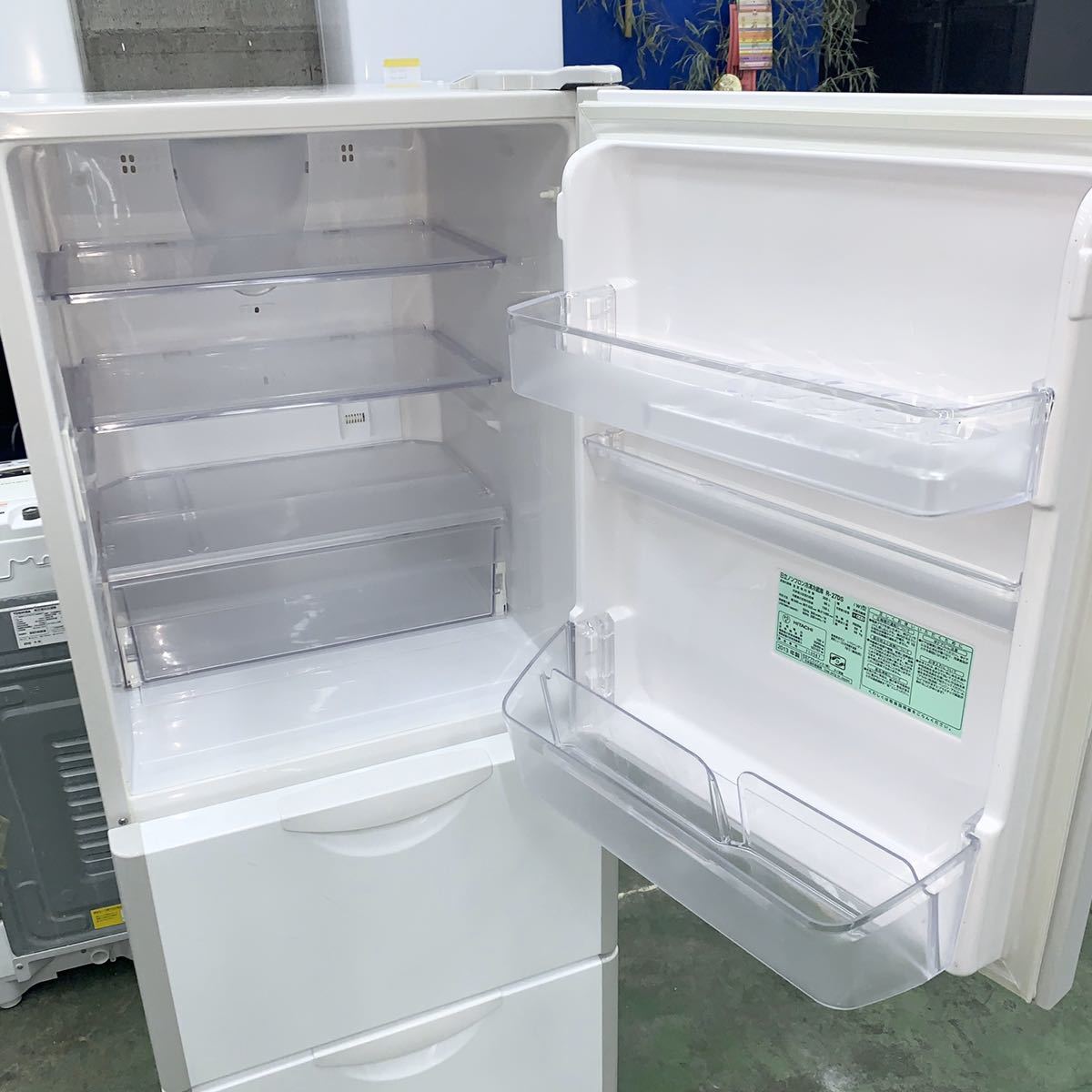 HITACHI 3ドア冷蔵庫265L 2013年製　ニオイもなく綺麗 HITACHI 3ドア冷蔵庫265L 2013年製 ニオイもなく綺麗 【公式通販】
