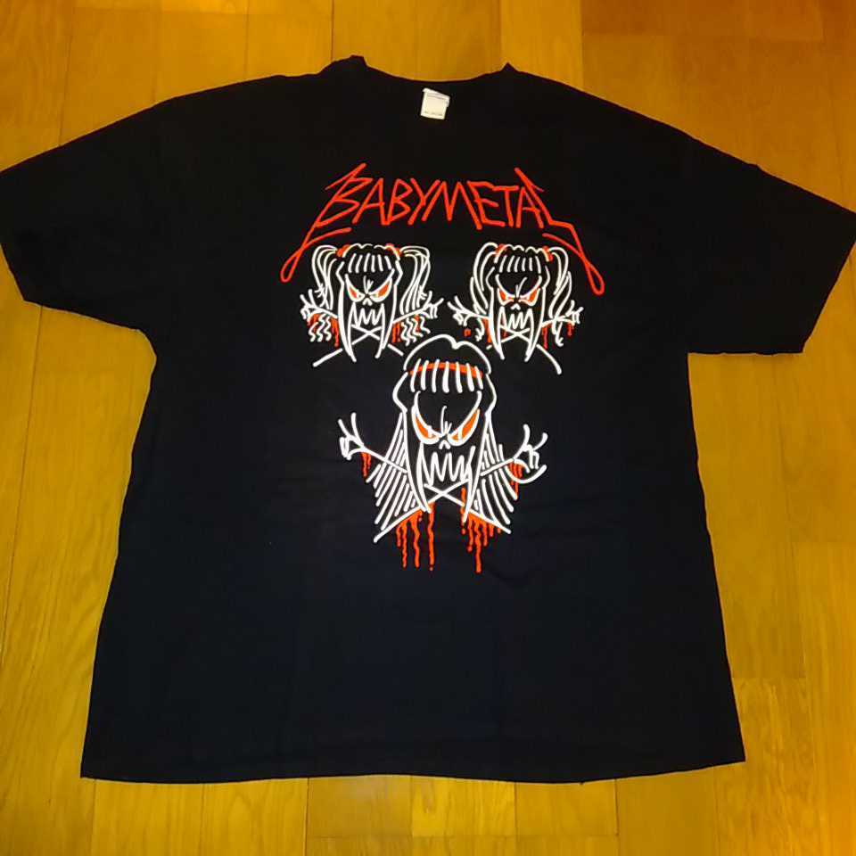 NE【シワあり 未着用 XXL(2XL)】BABYMETAL Reading and Leeds