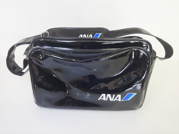 ANA　エアライン バック　エナメル 黒　スターアライアンス 10周年　全日空 ANA ANA(全日本空輸)（バッグ）のフリマアイテム一覧 エアライン