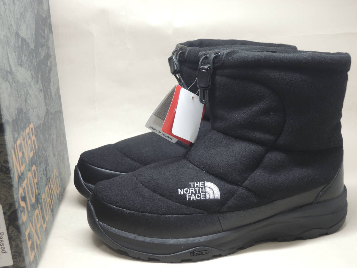 2026，新作 THE NORTH FACE Nuptse Bootie Wool V Short 26cm / ノースフェイス ヌプシ ブーティー ブーツ ショート ウール 黒 NF51979(その他)｜売買されたオークション情報、yahooの商品情報をアーカイブ公開 - オークフ 男性用