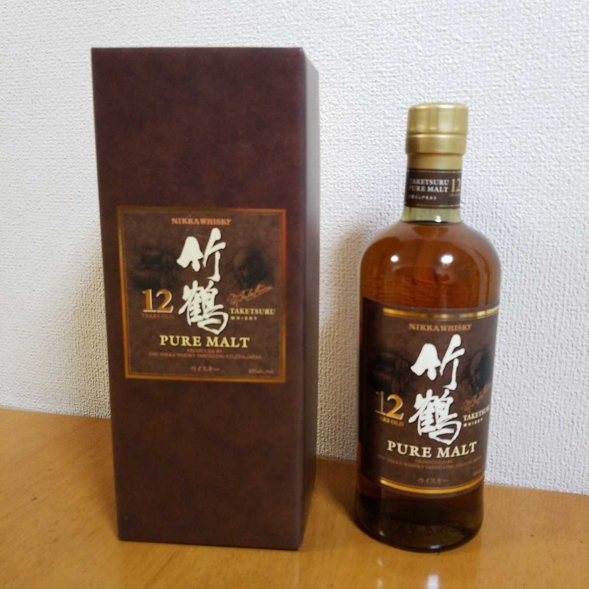 ニッカ 700ml 竹鶴 12年 ピュアモルトウイスキー 竹鶴12年 40% 660ml 竹