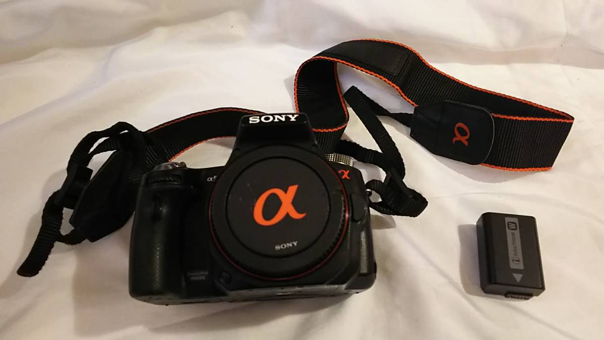 SLT-A55V α55 ボディ SONY の 同梱歓迎動作未確認ジャンク□ソニー 