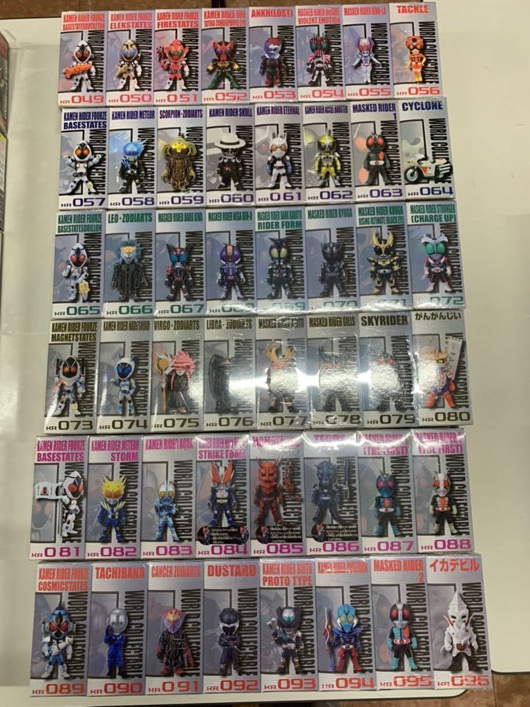 仮面ライダー コレクタブル ワーコレ フィギュア 未開封 103体セット＋