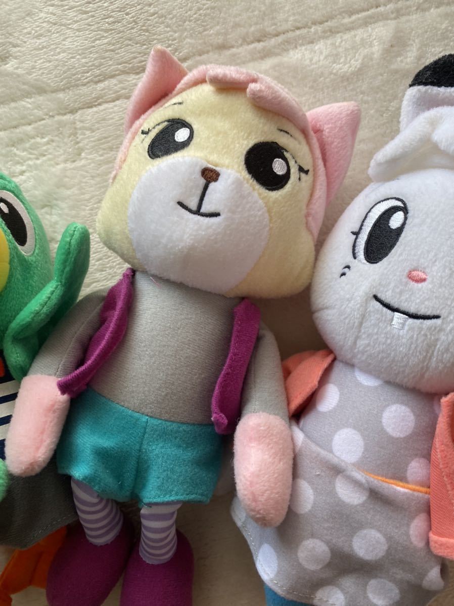 しまじらしまじろう こどもちゃれんじ ぬいぐるみ みみりん にゃっき とりっぴー3点セット_3