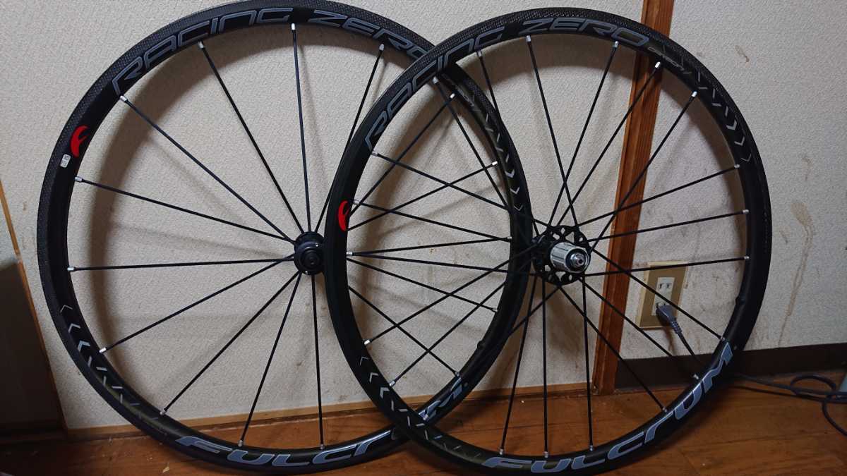 【豊富な，新作登場】 フルクラム レーシングゼロ カーボン シマノフリー 前後ペア FULCRUM RACING ZERO CARBON 付属品全て付き(27インチ、700C)｜売買されたオークション情報、yahooの商品情報をアーカイブ公開 - オークフ ホイール（完組、手組）