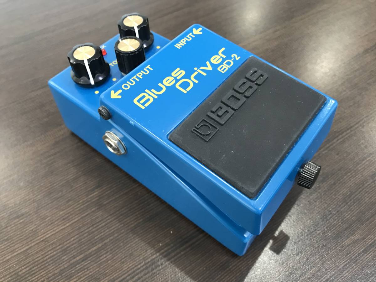★【エレキギター等用 歪み系エフェクター/オーバードライブ】BOSS(ボス) Blues Driver(ブルースドライバー)BD-2★美品 完動品