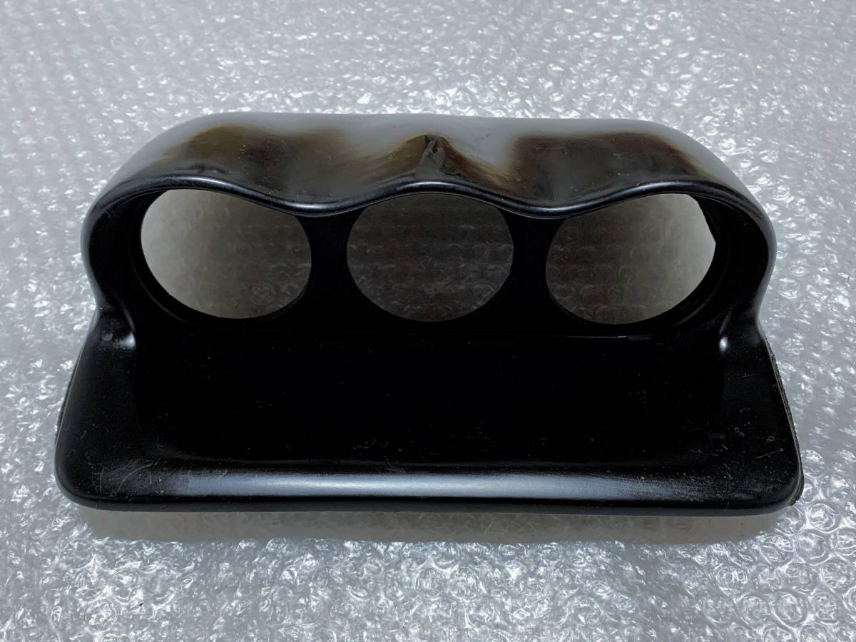 絶版♪TRD3連メーターフードパネル60パイ TRD 3連メーターカバー 油 