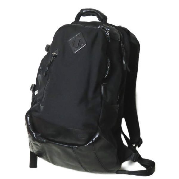 visvim ビズビム BALLISTIC 20L バリスティック ナイロンバックパック ブラック 底レザー リュック バッグ カバン ☆☆s15779