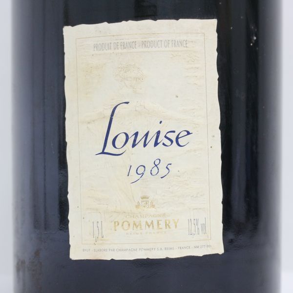 ☆POMMERY（ポメリー）ルイーズ 1985 1500ml ※ラベル注意 T9K2978 ポメリー キュヴェ ルイーズ POMMERY FOOD 0