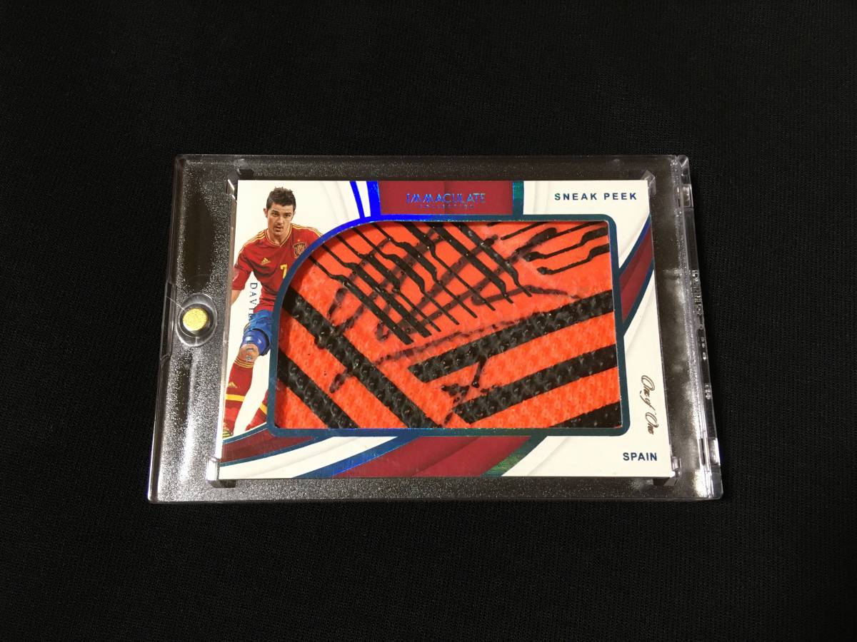 2018-19 Panini Immaculate Soccer 【David Villa ダビド・ビジャ